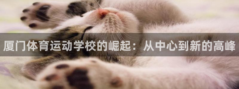  yy易游体育：厦门体育运动学校的崛起：从中心到新的高峰